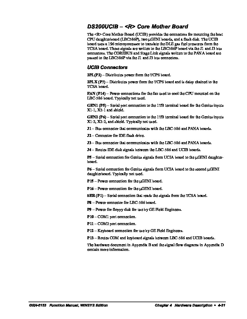 First Page Image of DS200UCIBG1AAB Data Sheet GEH-6153.pdf